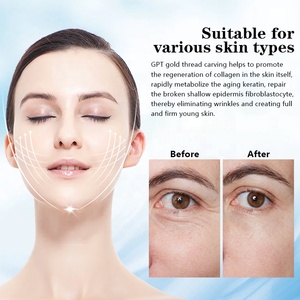 <span class=keywords><strong>Collagène</strong></span> Or Niacinamide Vitamine B5 Lifting Facial Anti-rides Raffermissant Éclaircissant <span class=keywords><strong>Sans</strong></span> <span class=keywords><strong>Aiguille</strong></span> Végétalien 30g - Product Image 2