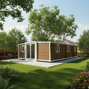 Kit de Estructura de Panel Sándwich para Casa Contenedor Plegable Transpirable de 20 pies/40 pies, Prefabricada para Exteriores, Estilo Moderno de Mediados de Siglo, Grosor Estándar, 1 Año de Garantía - Product Image 5