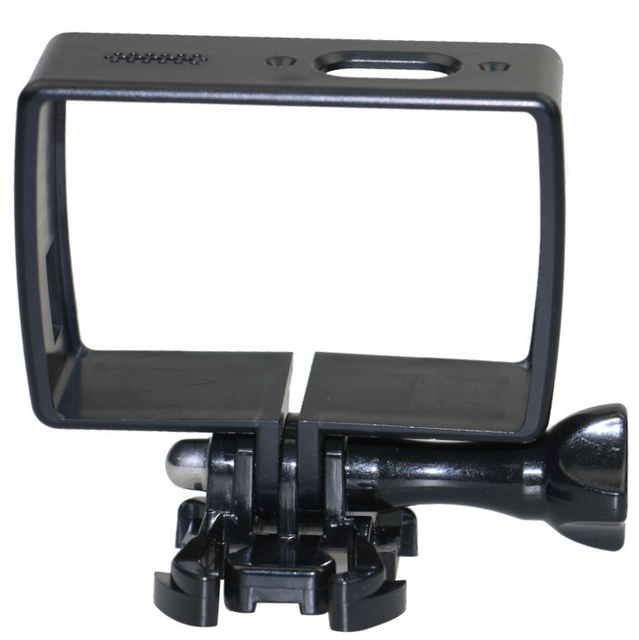 Action Camera accessories 4K SportsHousing Side Mount camera Protective Frame Case with Mount Adapter For Xiaomi YI II Xiaoyi 2