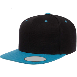 Casquettes Snapback personnalisées de style professionnel, couleur unie, élégantes, 100% coton, personnalisables. - Product Image 5
