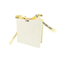 Boîtes cadeaux en carton rigide avec fermeture magnétique personnalisée de luxe, emballage de type enveloppe, boîtes magnétiques en papier avec ruban