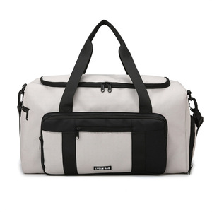 Hot Sale Stylish Oxford Fabric <b>Light</b> Weight Front Zippered Pocket Crossbody Tote Sport Luggage Backpack Bag Perfect Travel Bag - Product Image 3