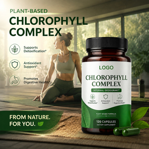 Organic Chlorophyll Complex (Parsley Leaf Extract) Antioxidant Immunity Support Low-Fat Digestion Supplement Certified - Product Image 2