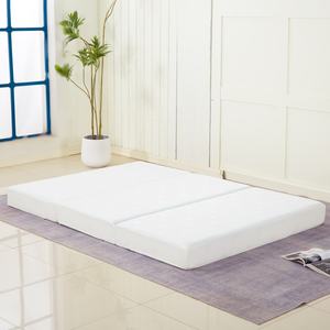 Matras lantai lipat Jepang Tatami, alas tidur lipat tiga tipis Futon ringan dapat dilepas - Product Image 4