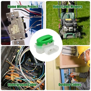 <b>Waterproof</b> Wire Connectors <b>Electrical</b> IDC 314-<b>BOX</b> Wire Connectors Self-Stripping Pigtail for 22-14 AWG Cables for Lawn Mower - Product Image 6