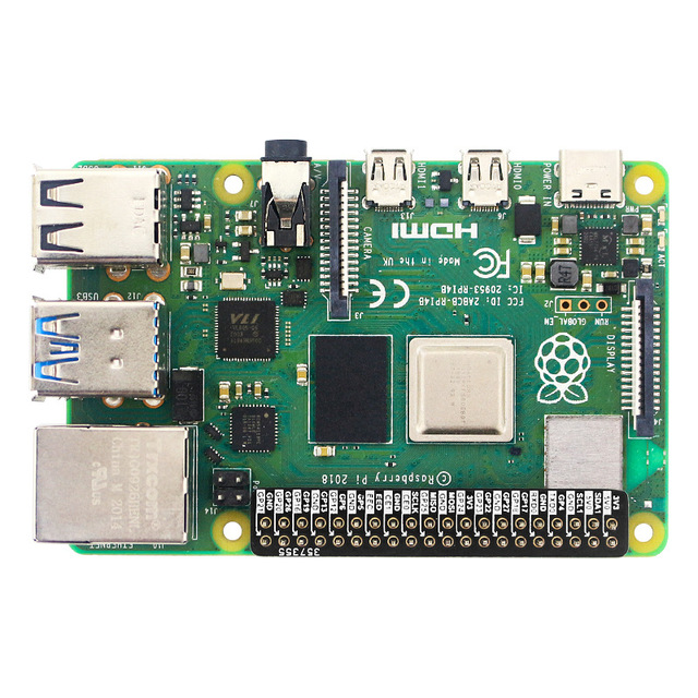 Raspberry Pi 4B 8GB RAM Single Board Computer Development Board with Linux OS for DIY Projects and Programming Education
