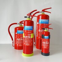 Extincteur à poudre chimique sèche de type ABC