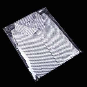 30 * 45cmwholesale tùy chỉnh logo trong suốt tự dính bao bì nhựa túi 30*45cm cho thực phẩm quần áo đồ trang sức - Product Image 5