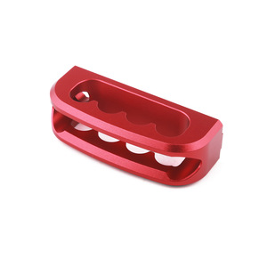 Correa de Anclaje de Aleación de Aluminio para Riel Trasero de Caja de Carga, Color Rojo, para Tacoma 2005-2026 y Tundra 2022-2026 - Product Image 3