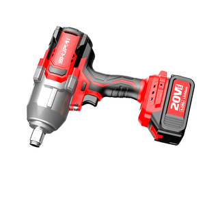 Llave de Impacto Inalámbrica Recargable de 20 V y 4.0 Ah con 2 Baterías, Llave de Impacto de 1500-6 con Batería - Product Image 4