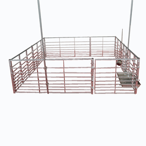 Corral para Cerdos de Engorde Juxin, <span class=keywords><strong>Naranja</strong></span>/Verde, Garantía de 2 Años, Tamaños Totalmente Personalizables, Aislado, Resistente al Viento, Material de PP Galvanizado en Caliente - Product Image 3