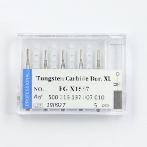 Fraise à carbure <span class=keywords><strong>dentaire</strong></span> pour finition et modelage, à lame flamme affûtée, 8-12 lames, en vente - Product Image 6