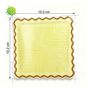 Sous-<span class=keywords><strong>verre</strong></span> antidérapant en acrylique motif dessin animé, tapis <span class=keywords><strong>de</strong></span> table résistant pour tasses et bouteilles, <span class=keywords><strong>dessous</strong></span> <span class=keywords><strong>de</strong></span> plat mignon isolant thermiquement - Product Image 2