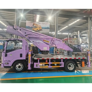Camión con Plataforma Elevadora Hidráulica ISUZU KV100 4x2, Camión de Operación en Altura de 27 m para Mantenimiento de Alumbrado Público - Product Image 6