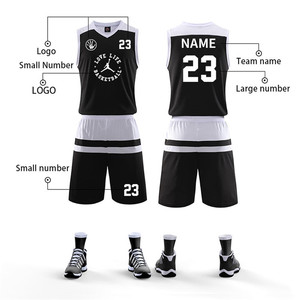 Uniformes <span class=keywords><strong>de</strong></span> Baloncesto Personalizados <span class=keywords><strong>para</strong></span> Hombre y Mujer <span class=keywords><strong>de</strong></span> Secado Rápido con Impresión por Sublimación <span class=keywords><strong>para</strong></span> Equipos <span class=keywords><strong>de</strong></span> Verano - Product Image 4