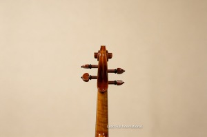 Violon acoustique 4/4, dessus en épicéa, dos en érable, touche en ébène, cordes en acier, instrument de musique professionnel fait à la main - Product Image 4