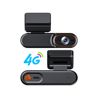 DVR 4G avec caméra avant 2K et caméra arrière 1080P, moniteur de stationnement, surveillance à distance, alarme de collision, stockage cloud, diffusion en direct à distance