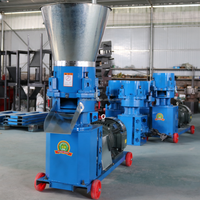 Nouvelle machine à fabriquer des granulés d'aliments pour porcs, bovins, poulets, poissons, volailles et bétail, 400 kg/h, moteur électrique, haute productivité