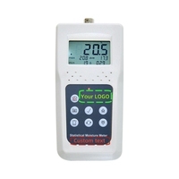 Humidimètre de sol KMS680L, plage 0-50 %, écran LCD rétroéclairé, matériau en acier inoxydable + ABS, pour sol et ciment
