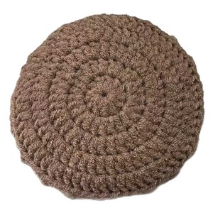 Ornament Coaster Mat Finished Crochet Lily Valley Rose Kleines Gänseblümchen Kreativer Blumen korb für Wärme isolierung Dekorative Pflanzen - Product Image 5