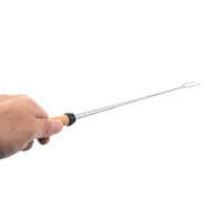 Brochettes pour barbecue, bâtonnets de cuisson en acier inoxydable, ustensile de cuisine