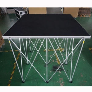 Easy assembling portable carpet finish <b>stage</b> <b>platform</b> wedding aluminum <b>stage</b> - Product Image 3
