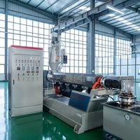 Ligne d'extrusion de monofilament PP HDPE Danline, machine extrudeuse de fil plastique avec unité d'enroulement COPS