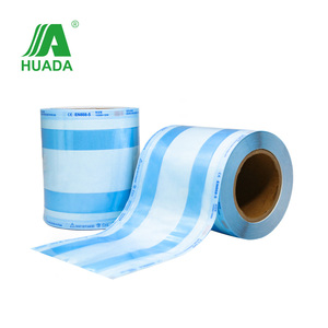 Rotolo di sterilizzazione con pieghe per autoclave, rotolo di buste per sterilizzazione, imballaggio per sterilizzazione - Product Image 4