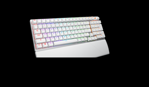 Teclado Inalámbrico R-O-G Strix Scope II 98, Color Blanco Moonlight, Totalmente Programable, Interruptores R-O-G N-X Snow - Product Image 4
