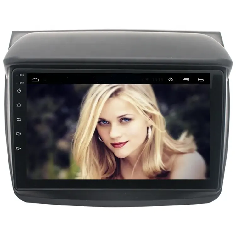 Système Android Autoradio Stéréo Portable DVD Multimédia Vidéo Player Car GPS Navigation pour Mitsubishi Pajero Sport 2012