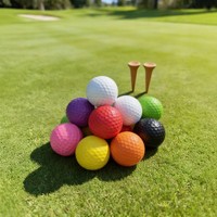 Balles de golf biodégradables en mousse PU souple de qualité professionnelle supérieure