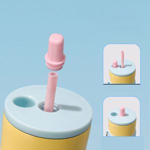 Vaso Térmico de Acero Inoxidable 316 de 710 ml con Aislamiento al Vacío, Pajita Retráctil, Asa Plegable y Tapa Antiderrames, Mantiene la Temperatura de 24 a 36 Horas - Product Image 3
