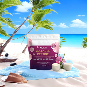 Colágeno en Polvo Tipos I II III V X Sin Sabor, Proteína de Colágeno de Animales Alimentados con Pasto, 20 Porciones para Adultos - Product Image 5