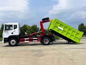 Camion benne à benne basculante Dongfeng 4X2 LHD/RHD 10m³ abordable pour la collecte des déchets municipaux et le transport de conteneurs - Product Image 6