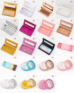 3D62 silk 3d tabs synthetic eyelash personalized with Packing box - Product Image 6