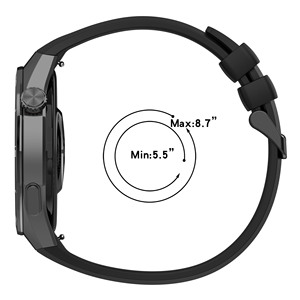 <span class=keywords><strong>Correa</strong></span> Deportiva de Silicona para Hombre BEEFLYPOWER, Elección del Cliente, para <span class=keywords><strong>Huawei</strong></span> <span class=keywords><strong>Watch</strong></span> GT5 Pro 46mm - Product Image 3