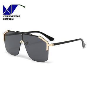 Gafas <span class=keywords><strong>de</strong></span> Sol con Montura Ligera, Diseño Moderno, Sin Montura, Polarizadas, <span class=keywords><strong>para</strong></span> Hombre y Mujer, <span class=keywords><strong>Lentes</strong></span> <span class=keywords><strong>de</strong></span> Cristal con Montura Metálica, Novedad 2022 - Product Image 1
