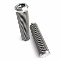 Kartrid Filter Lipat Jaring Baja Tahan Karat Kelas Industri 304 untuk Filtrasi Cairan