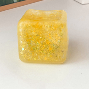 Tpr Chất Liệu Dễ Thương Trẻ Em Món Quà Vui Vẻ Ướt Mềm Bóp Đồ Chơi <span class=keywords><strong>Fidget</strong></span> Đồ Chơi Bột Vàng Maltose <span class=keywords><strong>Cube</strong></span> - Product Image 5