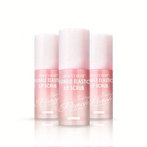 Gommage exfoliant pour les lèvres au sucre, à la pêche, naturel et biologique, hydratant et réparateur, de haute qualité, vente en gros, OEM, faible MOQ - Product Image 4