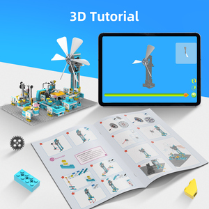 Makerzoid hạnh phúc trang trại-02 trẻ em Điện tương tác gốc Đồ chơi giáo dục <span class=keywords><strong>Robot</strong></span> cơ giới nhựa thiết kế đồ chơi điện tử phong cách - Product Image 3