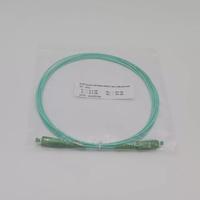 Cordon de Brassage à Fibre Optique G657A2 Aqua, Embout Jaune, Gaine Transparente SC/APC 1,6mm 3,5m 4m, Jarretière Optique Fibres Échantillon Gratuit