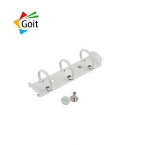 Kit d'assortiment d'écrous de baril de boulons de capuchon à six pans creux en métal noir pour l'utilisation de papeterie-boucles de ceinture de meubles en cuir de poteau de vis de reliure - Product Image 2