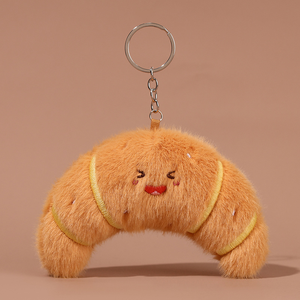 ของเล่นตุ๊กตายัด<span class=keywords><strong>ไส้</strong></span>อาหารพวงกุญแจนุ่มสำหรับเค้กขนมปังคุ้กกี้น่ารักโรงงานผลิตตามสั่ง - Product Image 4