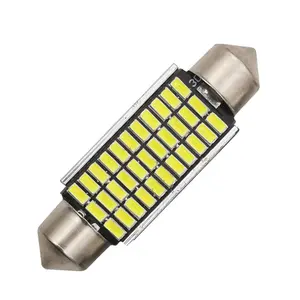 Lampu hias interior mobil LED, cahaya kubah C5W otomatis led sempurna 31MM 36MM 39MM 41MM 70MA c5w 16 SMD led 16smd 4014