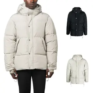 Winter Down Coat Hoodie puffer Men Clothing Jacket Streetwear Printing Thickening man jacket coat Men's Jacket