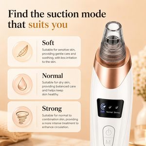 Dispositivo de Succión de Puntos Negros 5 en 1, Limpiador de Poros para Eliminar Puntos Negros y Acné del Rostro - Product Image 6