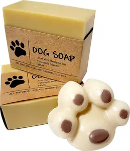Natürliches Shampoo Bio Virgin Coconut Infused Calendula Seifen riegel für alle Hunde