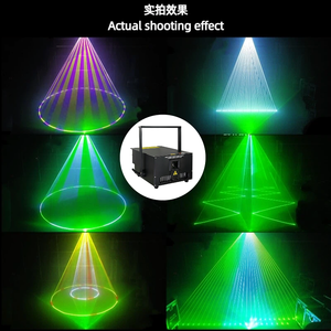 Luz Láser para Espectáculos, IP65, Animación RGB <span class=keywords><strong>de</strong></span> 15W, para Bodas, Discotecas, Escenarios, Control por DMX512/ILDA y Aplicación, Color Completo, Parada <span class=keywords><strong>de</strong></span> Emergencia, 5 Protecciones - Product Image 4