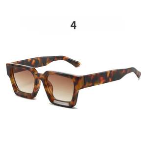 Lunettes de soleil de luxe de haute qualité avec logo personnalisé, lunettes de soleil carrées pour hommes et femmes, protection UV400 - Product Image 4